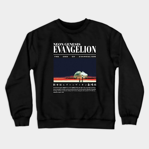 The End Of Evangelion Crewneck Sweatshirt by The Iconic Arts